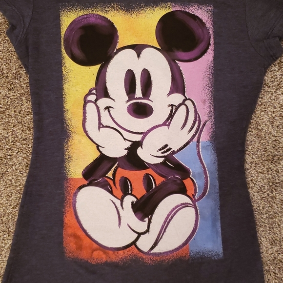 Disney Mickey Mouse Fitted T-Shirt - Picture 3 of 8